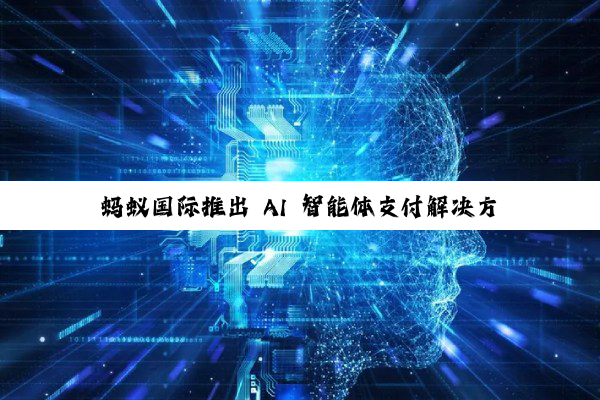 蚂蚁国际推出 AI 智能体支付解决方案，可识别用户支付意图、全流程追溯询证