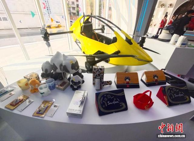 图为广西未来人工智能工业设计创新中心展出的设计作品。中新网记者 黄艳梅 摄
